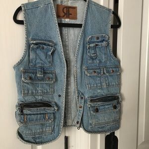 Vintage jean vest
